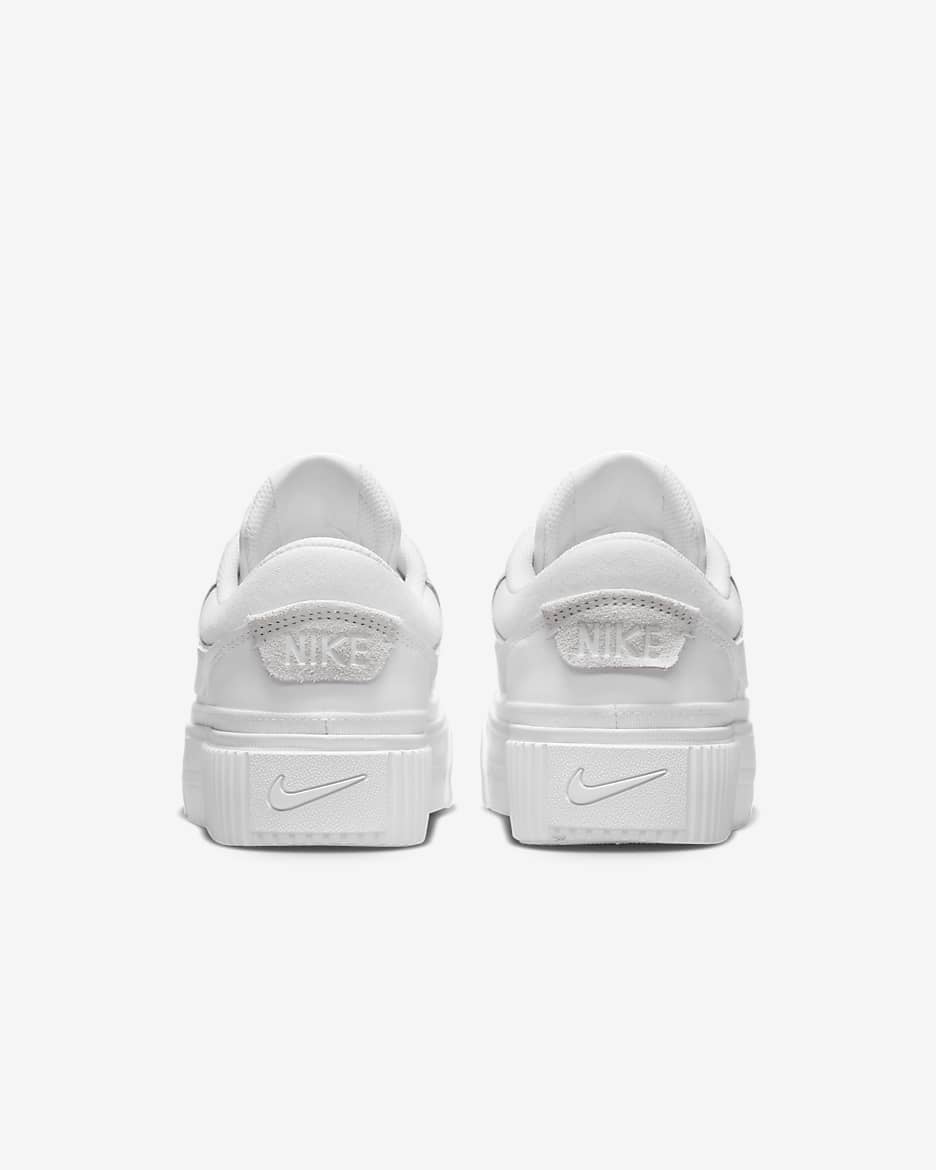 NIKE WOMENS COURT LEGACY LIFT discount SNEAKER - WHITE- sold out